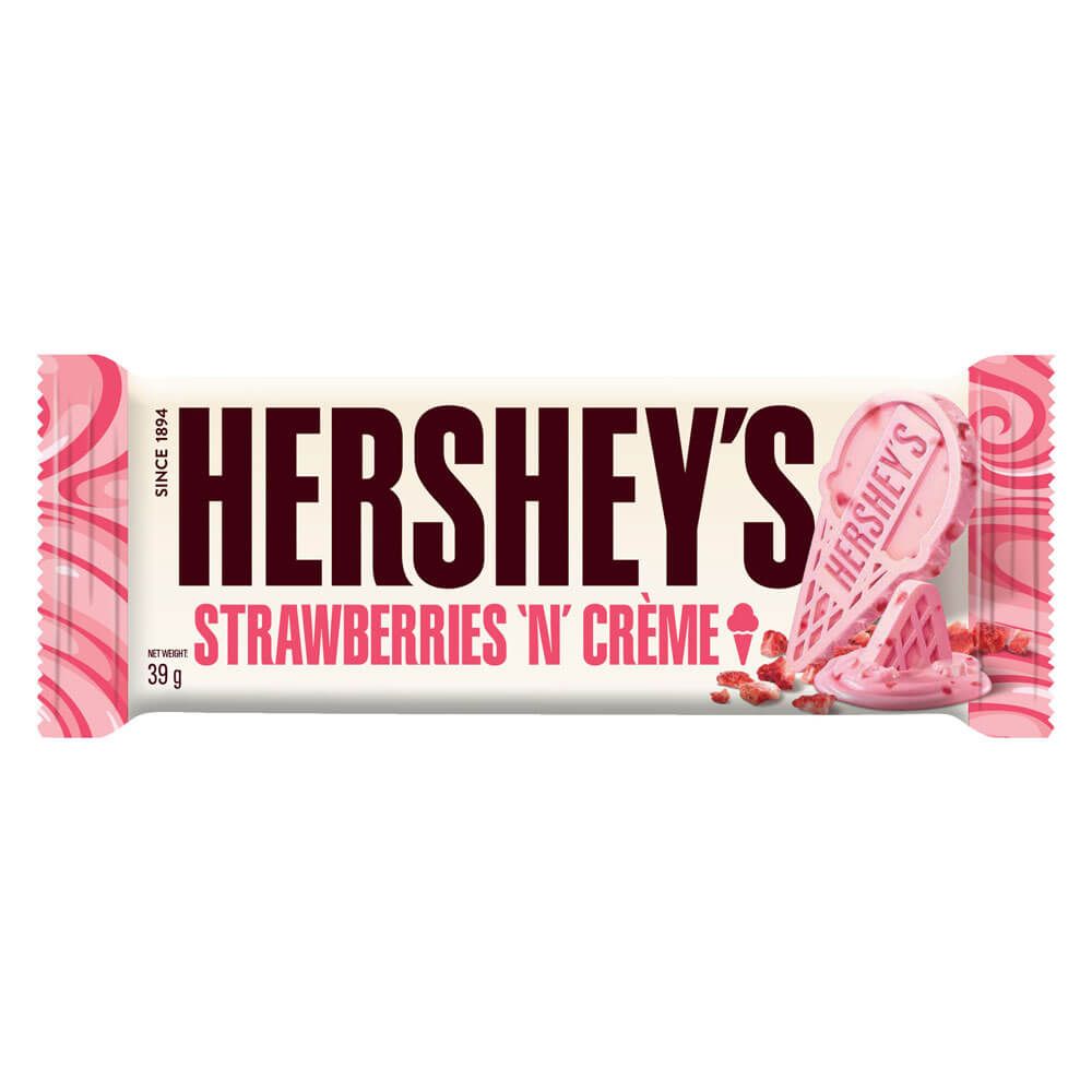 HERSHEY'S bar Strawberries n Creme  39g